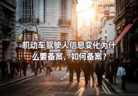 機(jī)動車駕駛?cè)诵畔⒆兓癁槭裁匆獋浒?></div>                        <div   id=