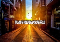 機(jī)動(dòng)車(chē)檢測(cè)站收費(fèi)系統(tǒng)